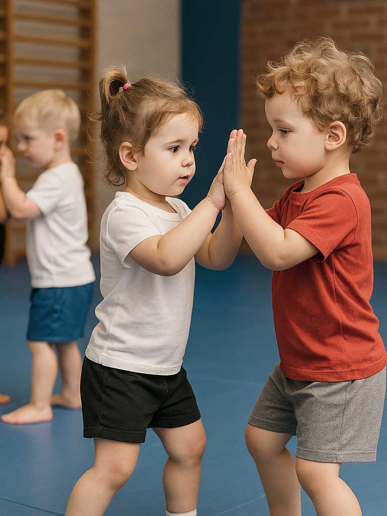 Kurs: Selbstverteidigung für Kinder von 3–6 Jahre